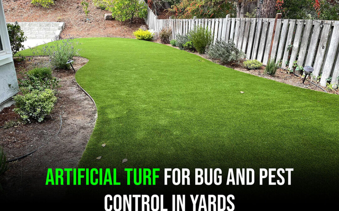 How Does Artificial Turf in Modesto Repel Bugs and Pests?